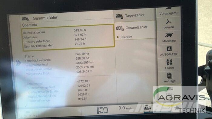 CLAAS TRION 740 TERRA TRAC حصادات