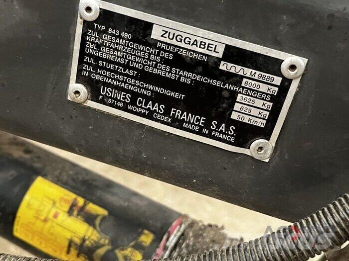 CLAAS Variant 380 RC محزمات مستديرة