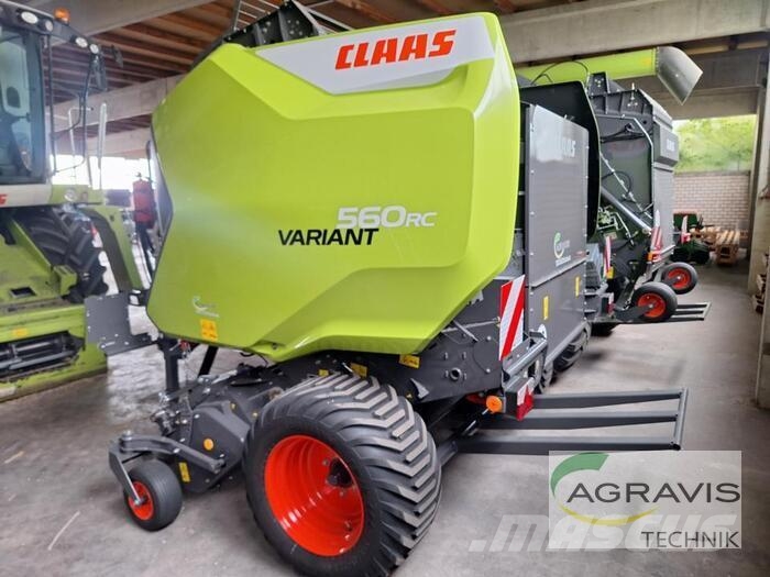 CLAAS VARIANT 560 RC TREND محزمات مستديرة