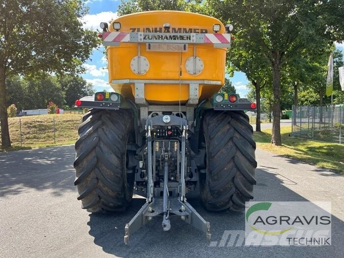 CLAAS XERION 4000 SADDLE TRAC + Zunhammer 11 CBM Aufsatz Трактори