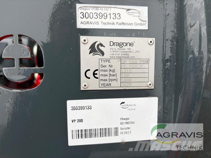 Dragone VP 280 Beitepussere og toppkuttere