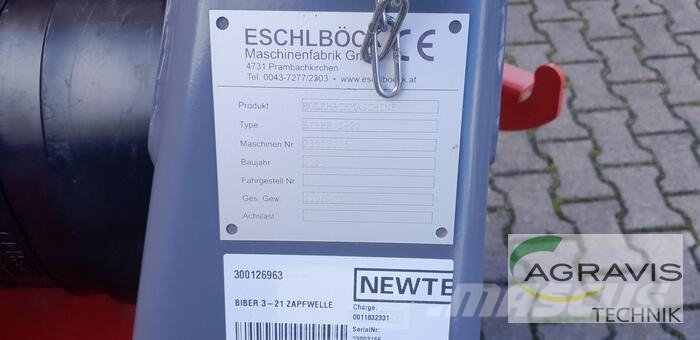 Eschlböck BIBER 3-21 ZAPFWELLE Wood splitters and cutters