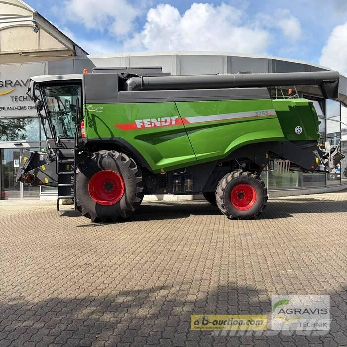 Fendt 5255 LMCS + SW 5,50 m + TW Ražas novākšanas kombaini