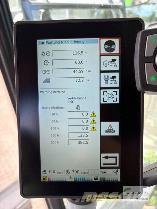 Fendt 5255 LMCS + SW 5,50 m + TW Ražas novākšanas kombaini