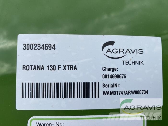 Fendt ROTANA 130 F XTRA Ritinių presai