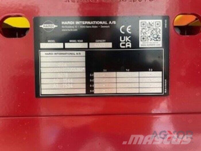 Hardi Navigator 3800 21m Hinattavat ruiskut