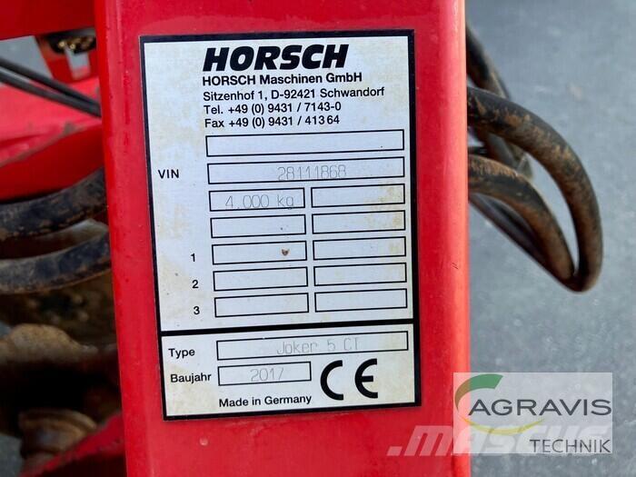 Horsch JOKER 5 CT Eggen