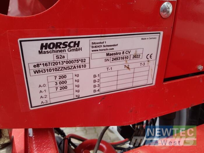 Horsch MAESTRO 8.75 CV Drills