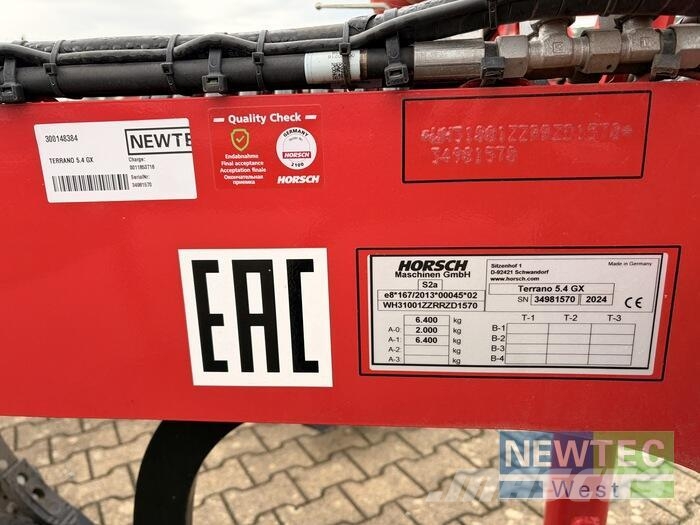 Horsch TERRANO 5.4 GX Kultivatorji