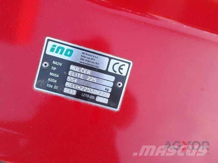 INO Dominator 280 Gadanheiras e cortadores de folhas para pastos