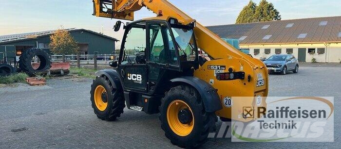 JCB 531-70 Kmetijski teleskopski nakladalci