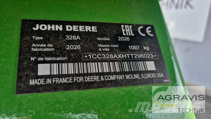 John Deere 328 A Χορτοκοπτικά