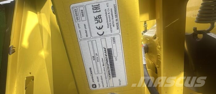 John Deere 639 Accesorii pentru mașini de fân și furaje
