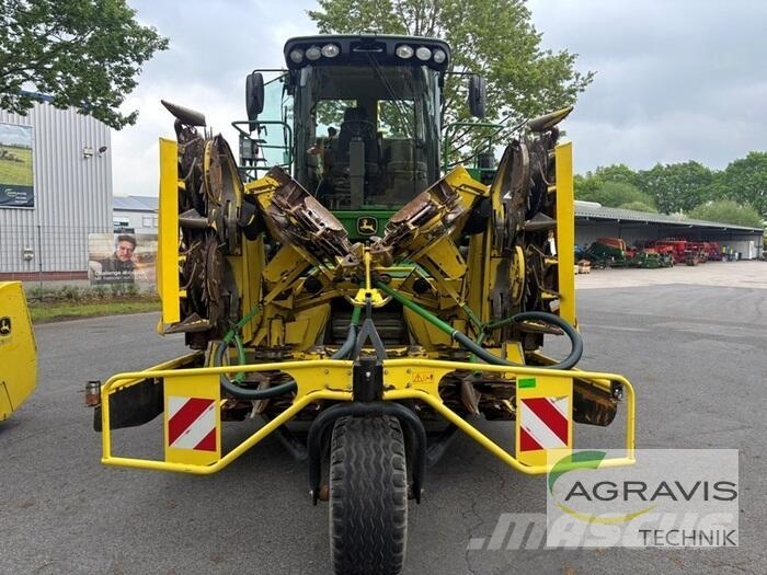 John Deere 7580I + Kemper 375 Plus + Pickup Samochodné kosačky