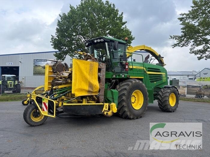 John Deere 7580I + Kemper 375 Plus + Pickup Samochodné kosačky