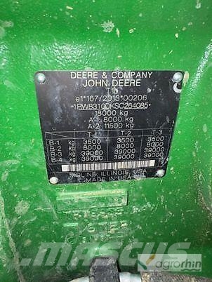 John Deere 8r310 Trattori