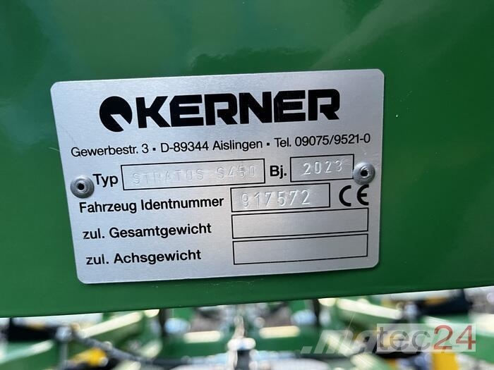 Kerner STRATOS S 450 Kultivátory