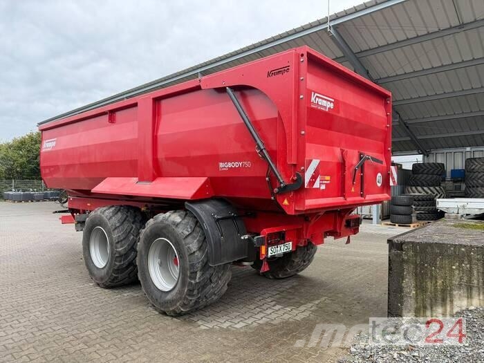 Krampe BIG BODY 750 CARRIER Kipperaanhangers