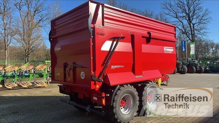 Krampe BigBody 460 Carrier Reboques basculantes