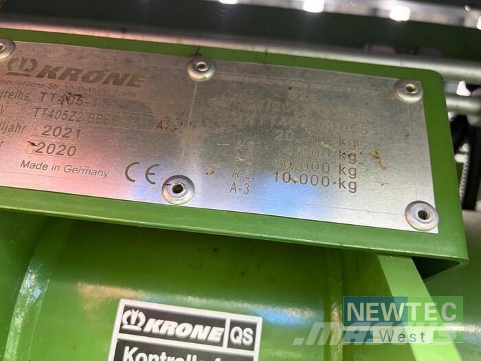 Krone ZX 430 GD Atrelados auto-carregadores