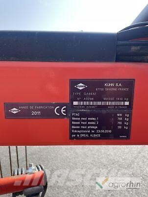 Kuhn GA 6632 masterdrive Гребла и сенообръщачки