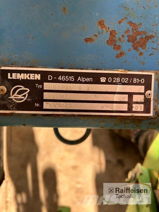 Lemken Europal 8 X Other tillage machines and accessories