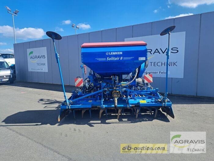 Lemken ZIRKON 8/300 + Solitair 8/300 DS Grades mecânicas e moto-cultivadores