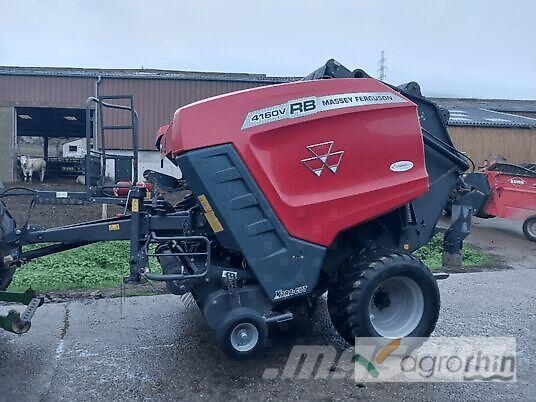 Massey Ferguson RB4160V XTRA Balirke (okrogle bale)