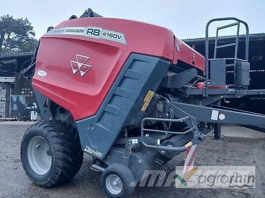 Massey Ferguson RB4160V XTRA Balirke (okrogle bale)