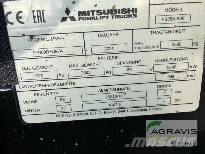 Mitsubishi FB 35 N EDIA EX Viličari - ostalo