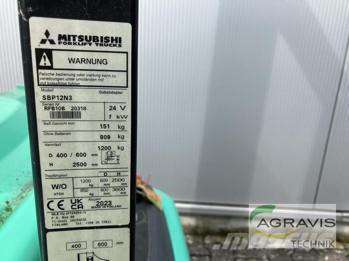 Mitsubishi SBP12N Viličari - ostalo