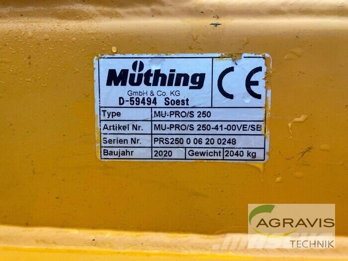 Müthing MU-PRO S Kosilice za livade
