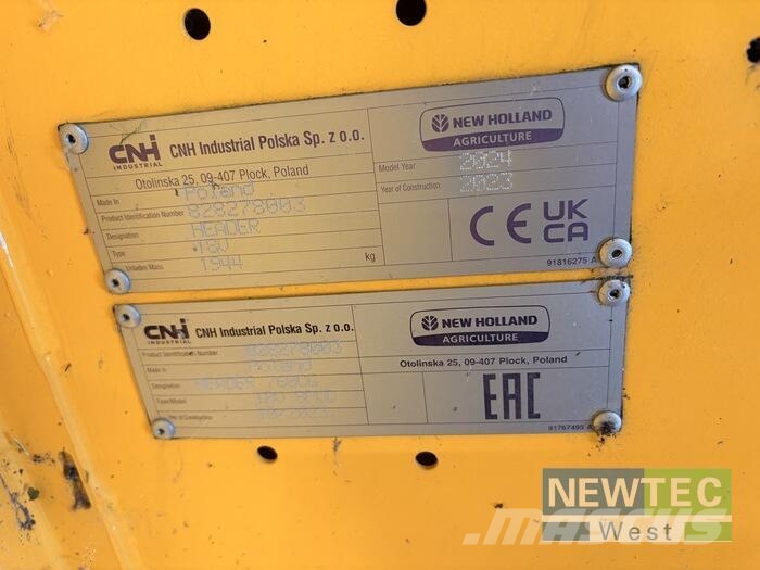 New Holland VARIFEED 5,48 M HD Dodatna oprema za kombajne