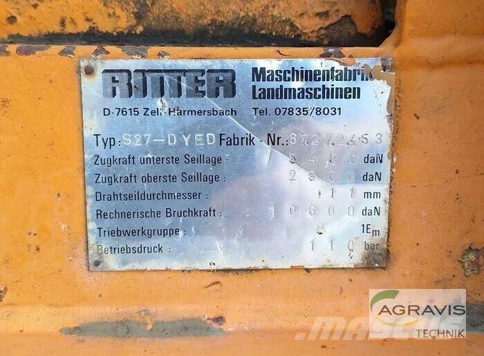 Ritter Maschinen S 27 DYED Forwarders