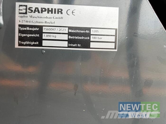 Saphir FS 600 KF Segadoras y cortadoras de hojas para pasto