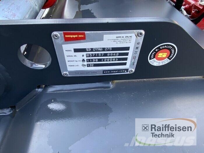 Seppi S9 Dyna 275 جزازات وأغطية المراعي
