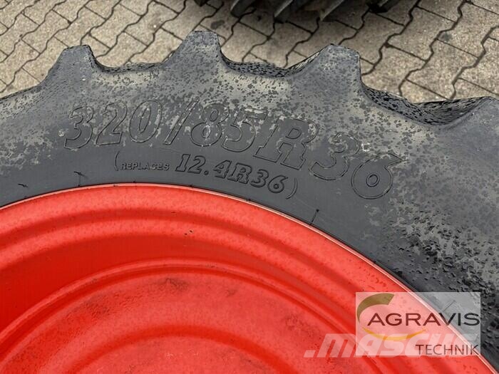 Trelleborg Premia KOMPLETTRÄDER BKT 320/85R36 + 320/90R50 Ελαστικά και ζάντες