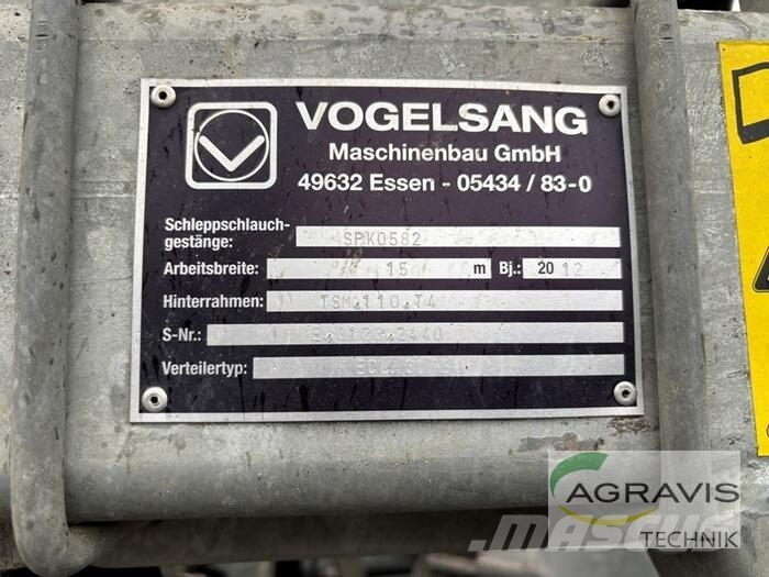 Vogelsang SCHLEPPSCHLAUCHGESTÄNGE Altri accessori per trattori
