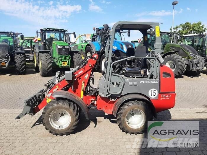 Weidemann 1160 E لوادر بعجل