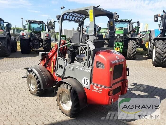 Weidemann 1160 E لوادر بعجل
