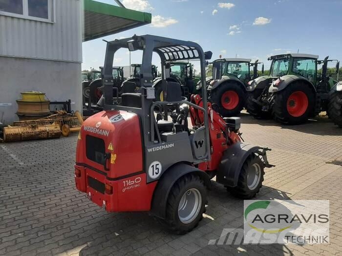 Weidemann 1160 E لوادر بعجل