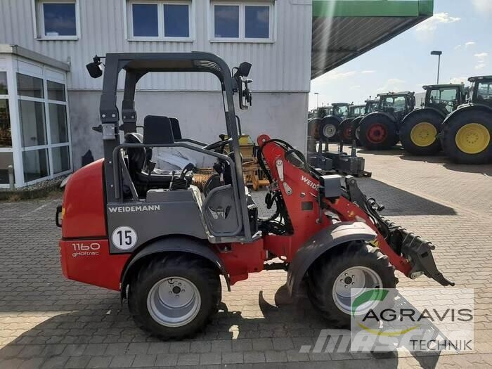 Weidemann 1160 E لوادر بعجل
