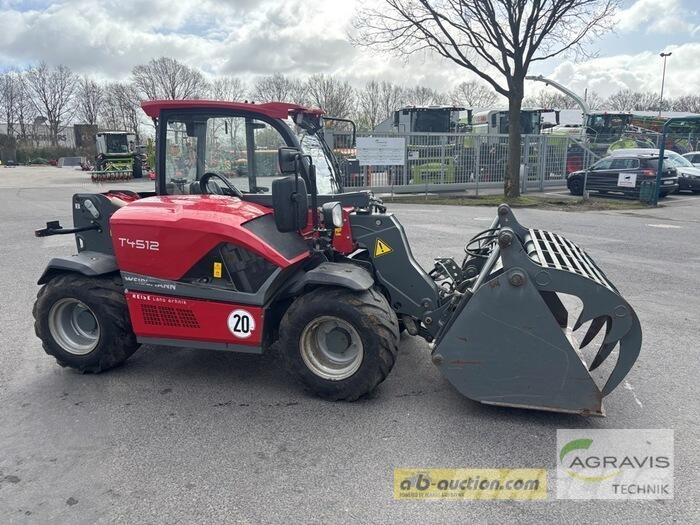 Weidemann T4512 + Bressel u Lade Greifschaufel Manipulatoare agricole