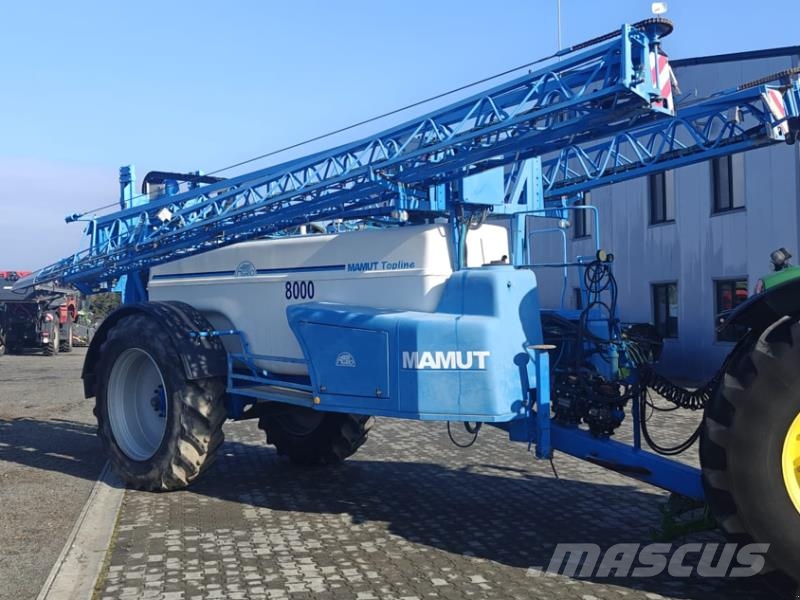 Agrio Mamut 8036 معدات توزيع السماد العضوي