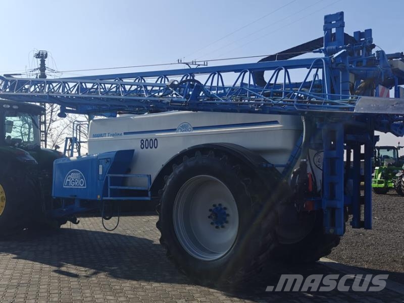 Agrio Mamut 8036 معدات توزيع السماد العضوي