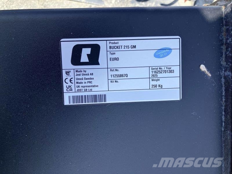 Ålö 11255867Q GM 215 EURO ملحقات أمامية للوادر