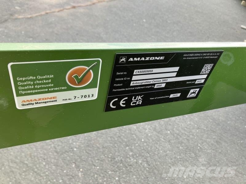 Amazone CENIUS 3003 SUPER Kultivátory