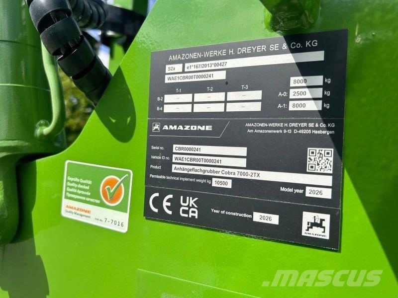 Amazone COBRA 7000-2TX GRUBBER AMAZONE Kultivátory