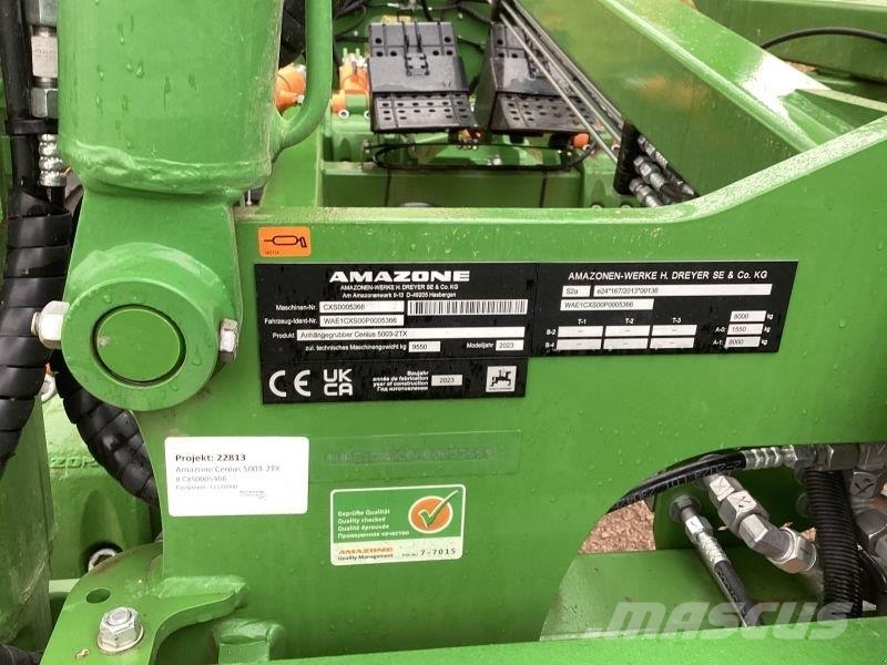 Amazone GRUBBER CENIUS 5003-2TX Kultivátory
