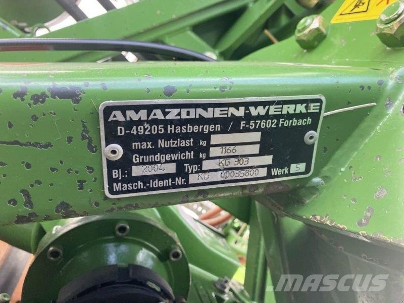 Amazone KG 303 UND ADP 303 SPECIAL Zaaicombinaties